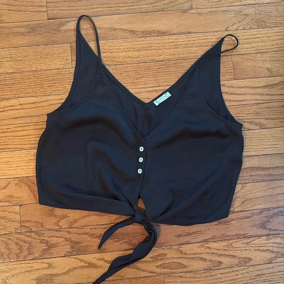 Free People Two Tie For You Cropped Camisole - Picture 2 of 5